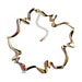 Wave Irregular Necklace in Gold