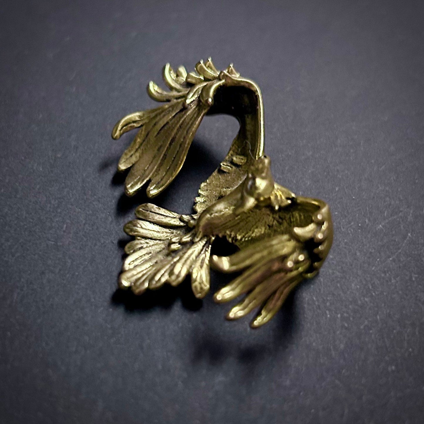 Bald Eagle Dramatic Brooch & Pendant