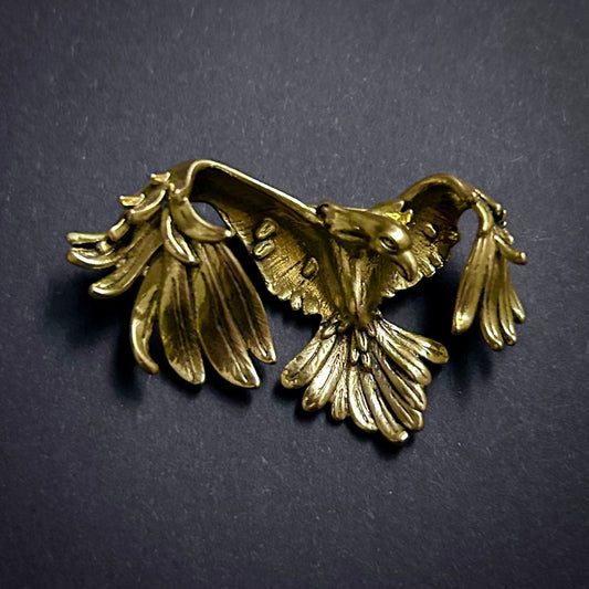 Bald Eagle Dramatic Brooch & Pendant