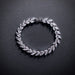Elegant & Simple Silver Tennis Bracelet with Marquise Cubic Ziconias